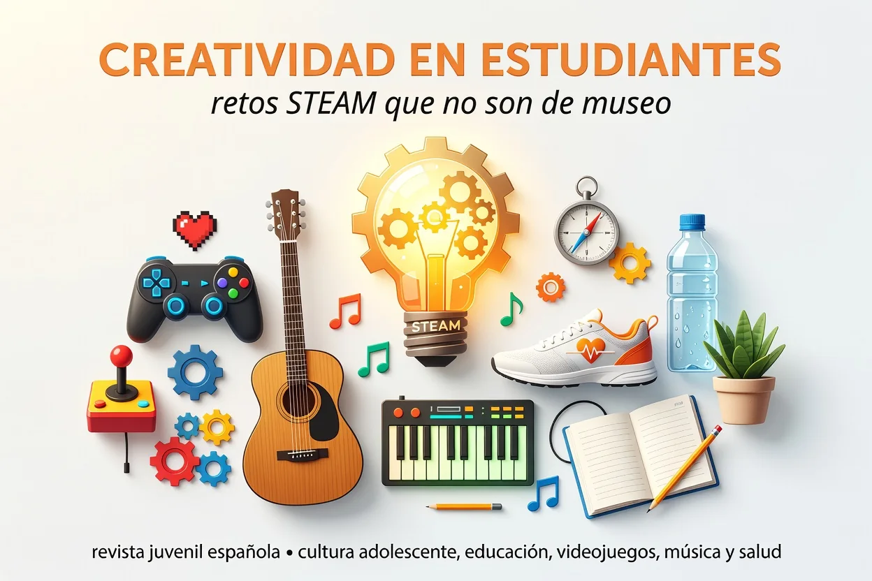 Creatividad en estudiantes: retos STEAM que no son de museo